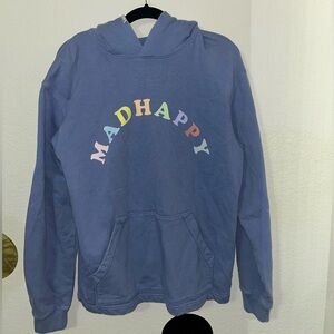 Madhappy pastels French terry blue hoodie